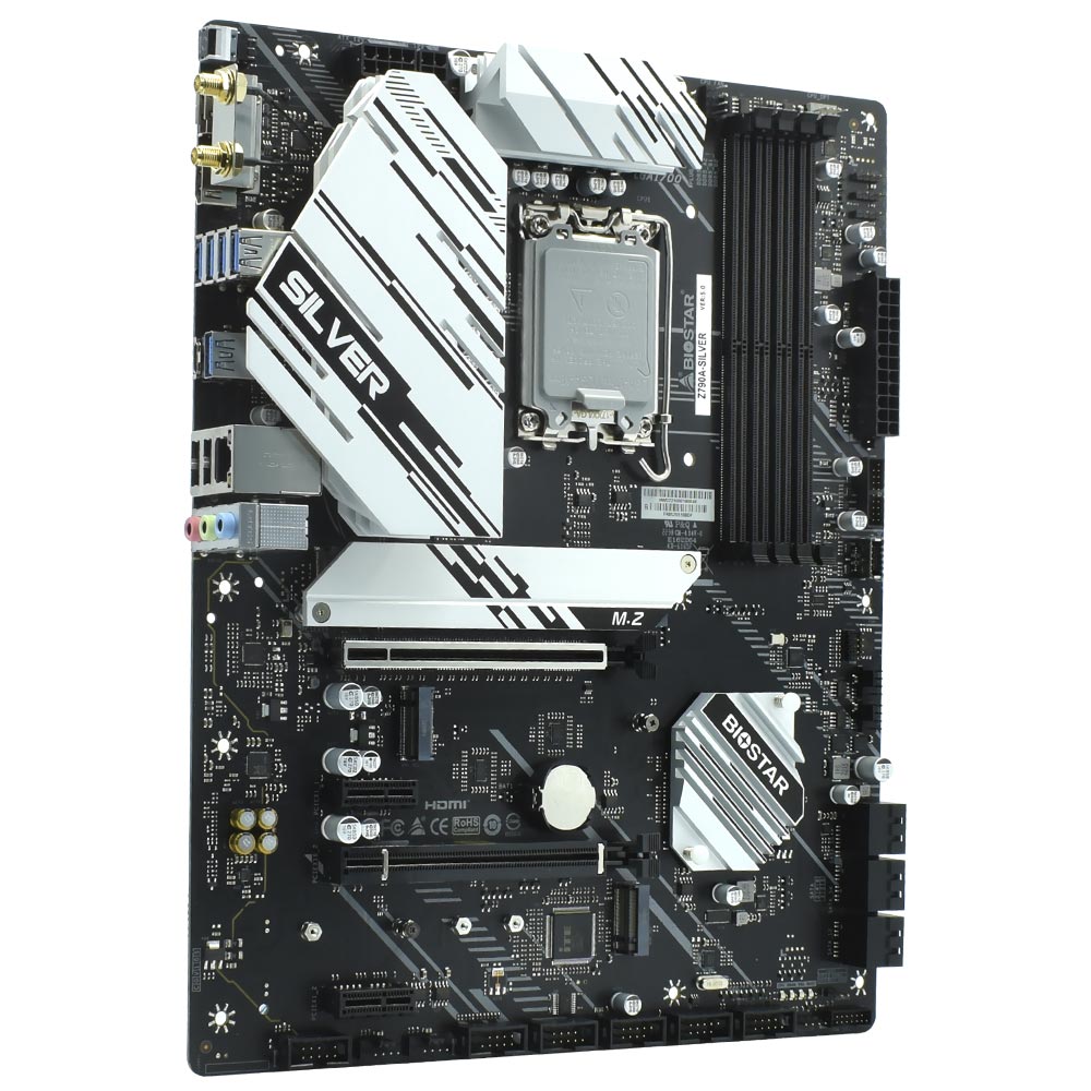 Placa Mãe Biostar Z790A-SILVER Socket LGA 1700 / DDR5