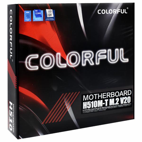 Placa Mãe Colorful H510M-T M.2 V20 Socket LGA 1200 / VGA / DDR4
