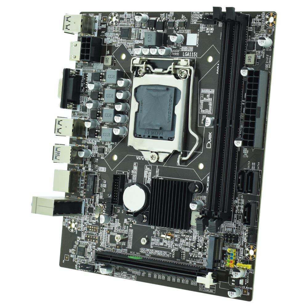 Placa Mãe Duex DX H310ZG Socket LGA 1151 / VGA / DDR4