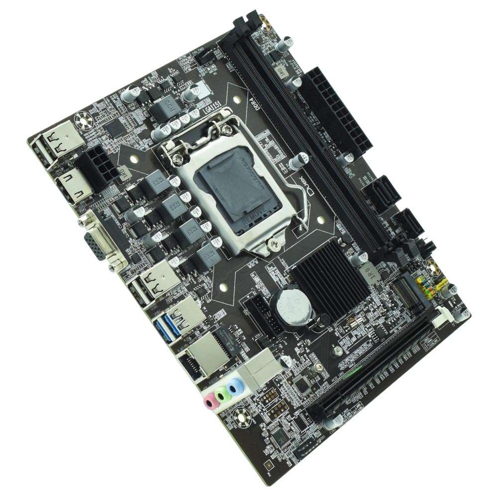 Placa Mãe Duex DX H310ZG Socket LGA 1151 / VGA / DDR4