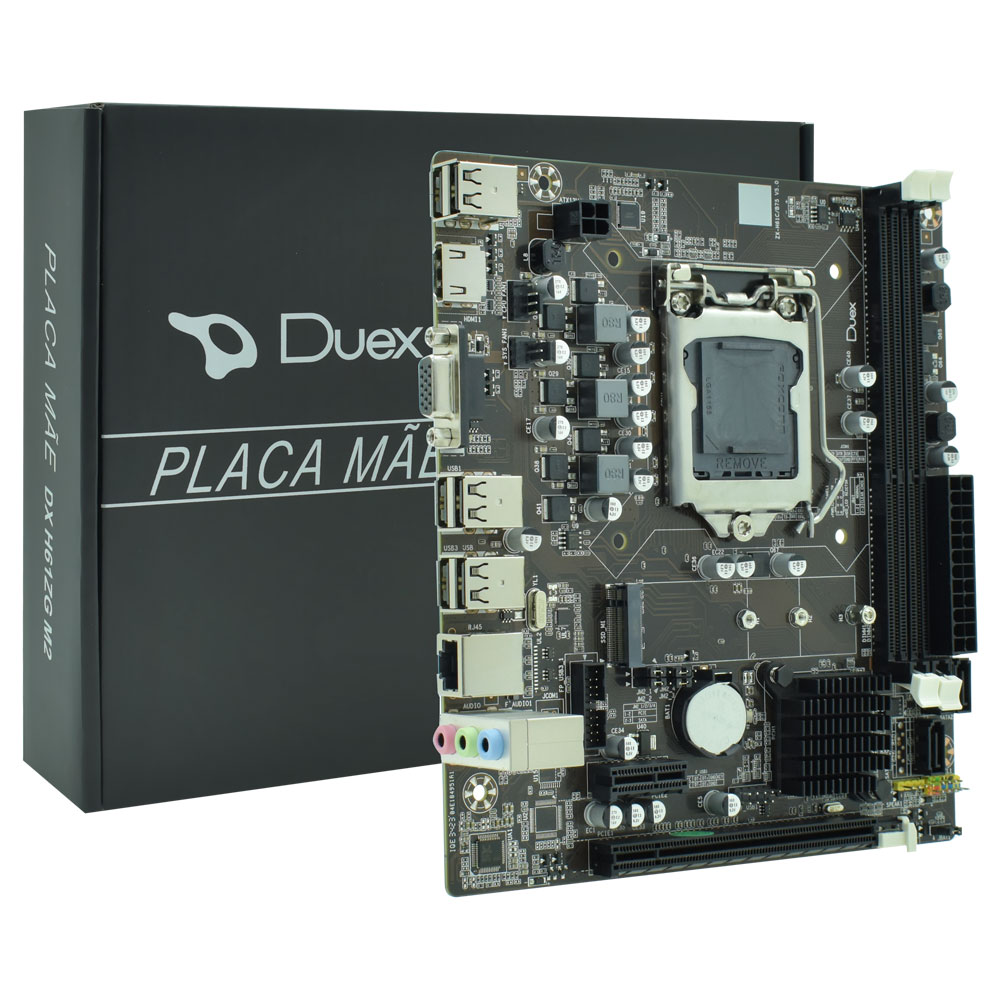 Placa Mãe Duex DX H61ZG M2 Socket LGA 1155 / VGA / DDR3