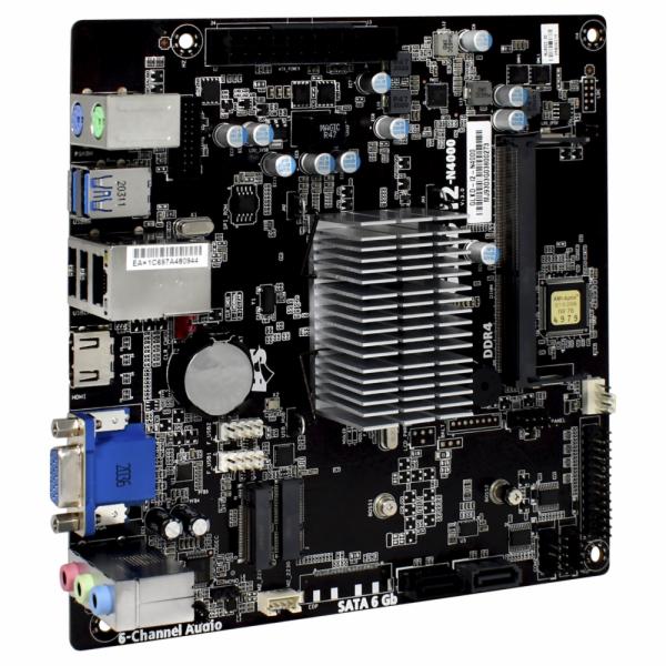 Placa Mãe ECS GLKD-I2 + CPU Intel Celeron N4000 até 1.10GHz DDR4 OEM (Sem caixa) 