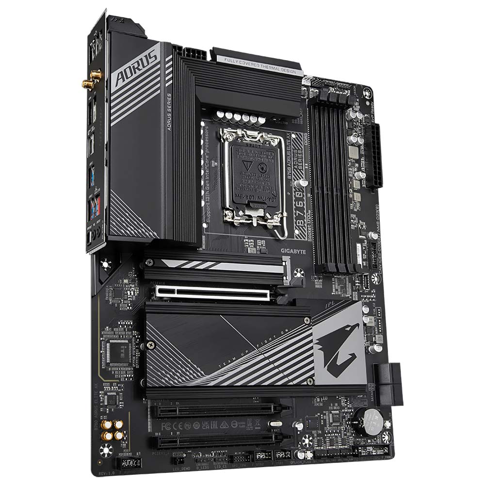Placa Mãe Gigabyte B760 AORUS Elite AX Socket LGA 1700 / DDR5