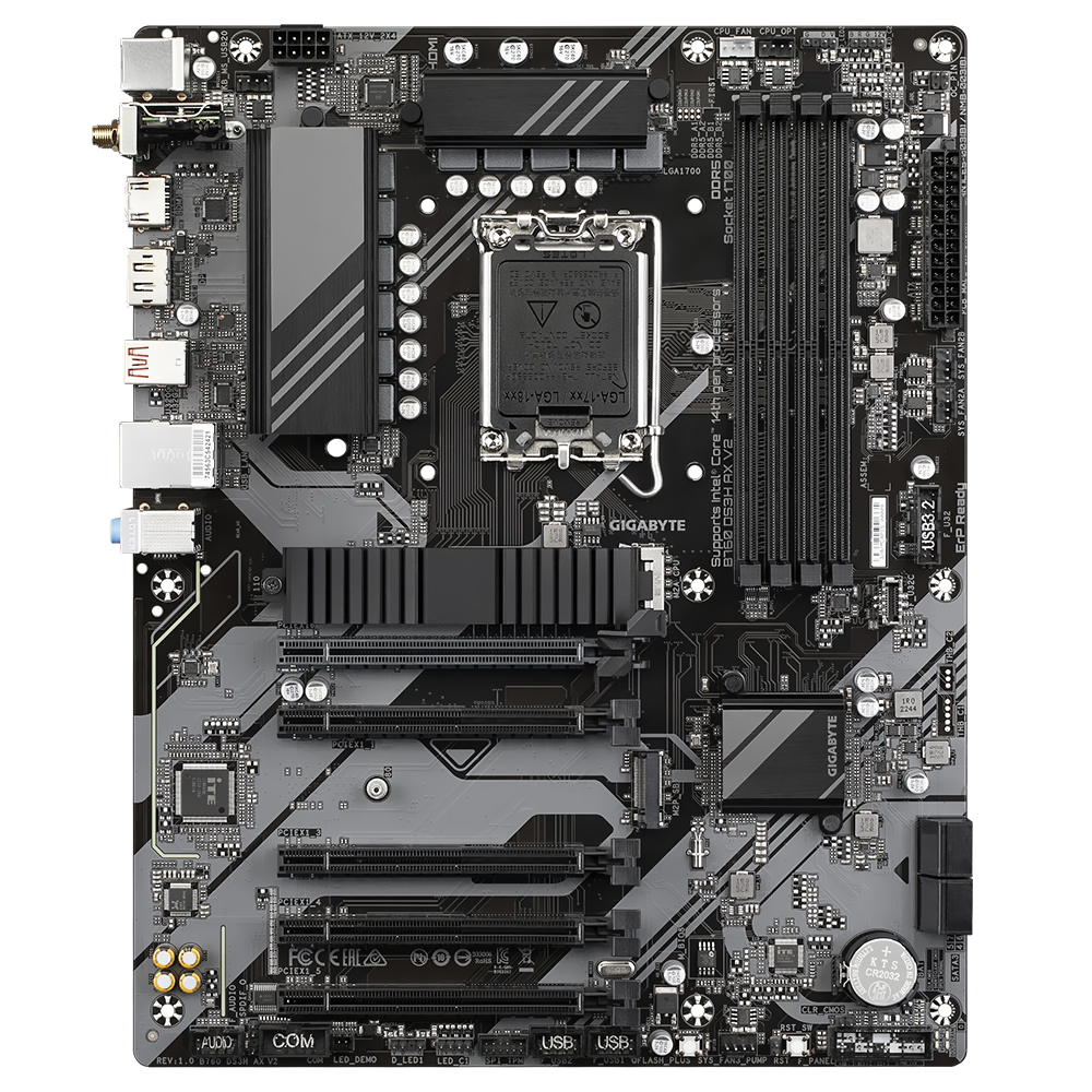 Placa Mãe Gigabyte B760 DS3H AX V2 Socket LGA 1700 / DDR5