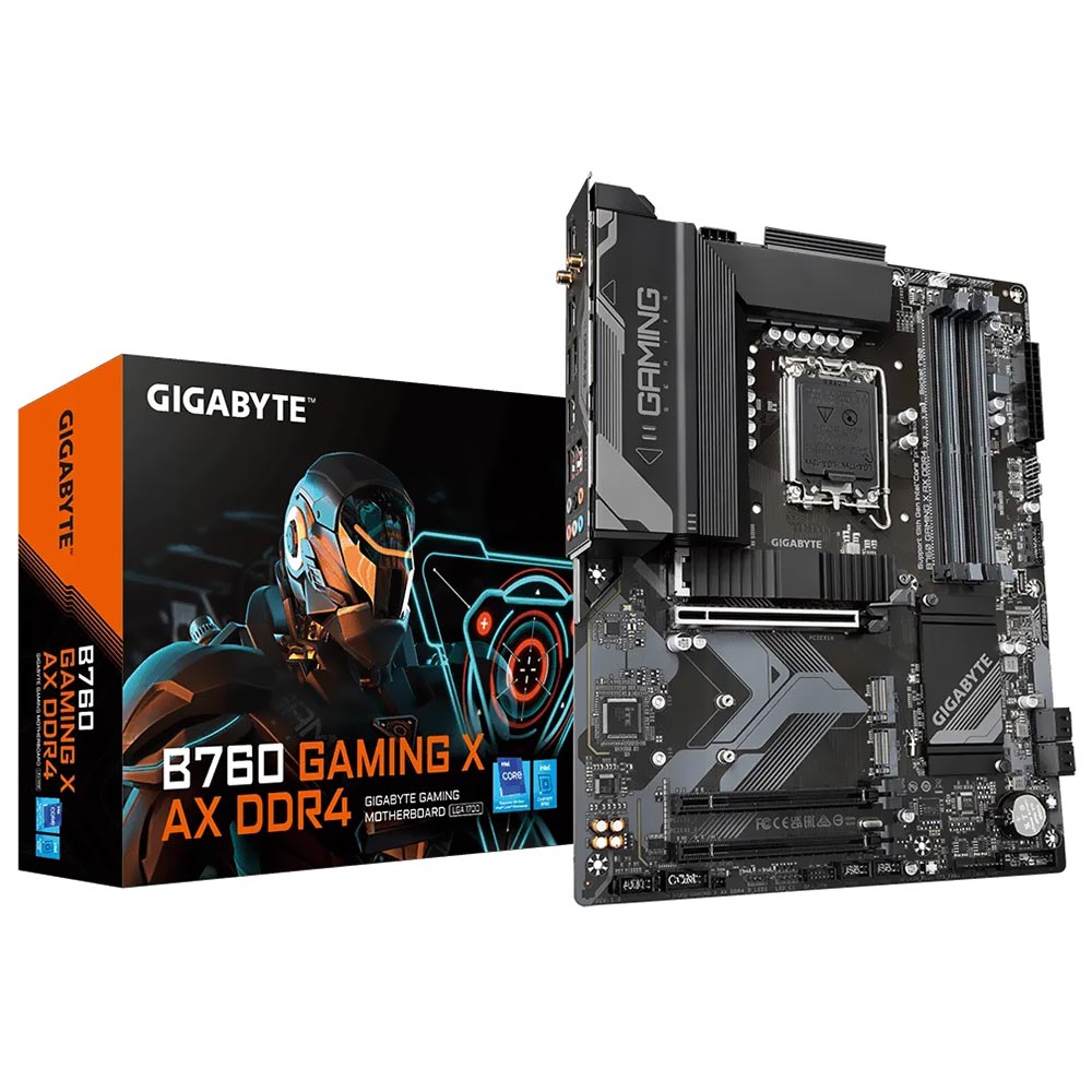 Placa Mãe Gigabyte B760 Gaming X AX DDR4 Socket LGA 1700