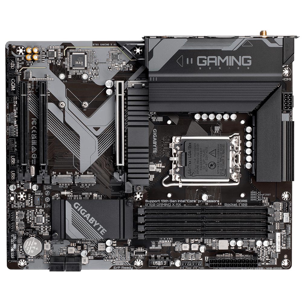 Placa Mãe Gigabyte B760 Gaming X AX Socket LGA 1700 / DDR5