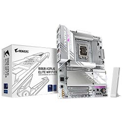 Placa Mãe Gigabyte B860 AORUS Elite Wi-Fi 7 Ice Socket LGA 1851 / DDR5