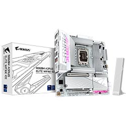 Placa Mãe Gigabyte B860M AORUS Elite Wi-Fi 6E Ice Socket LGA 1851 / DDR5