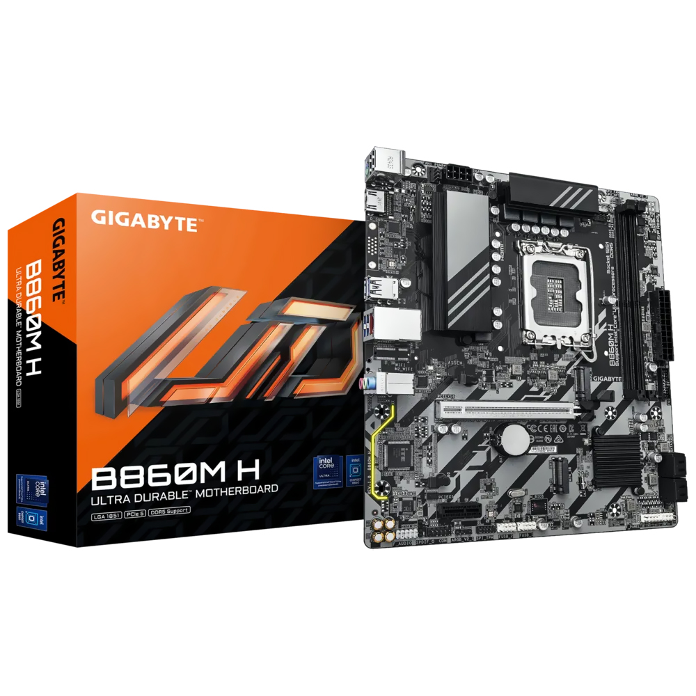 Placa Mãe Gigabyte B860M H Socket LGA 1851 / DDR5