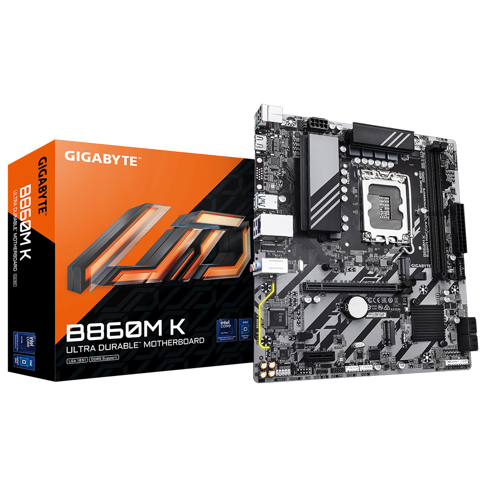 Placa Mãe Gigabyte B860M K Socket LGA 1851 / DDR5