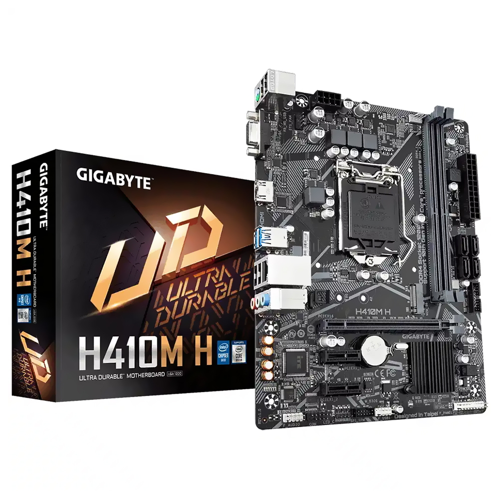 Placa Mãe Gigabyte H410M H Socket LGA 1200 / DDR4 (Recondicionado)