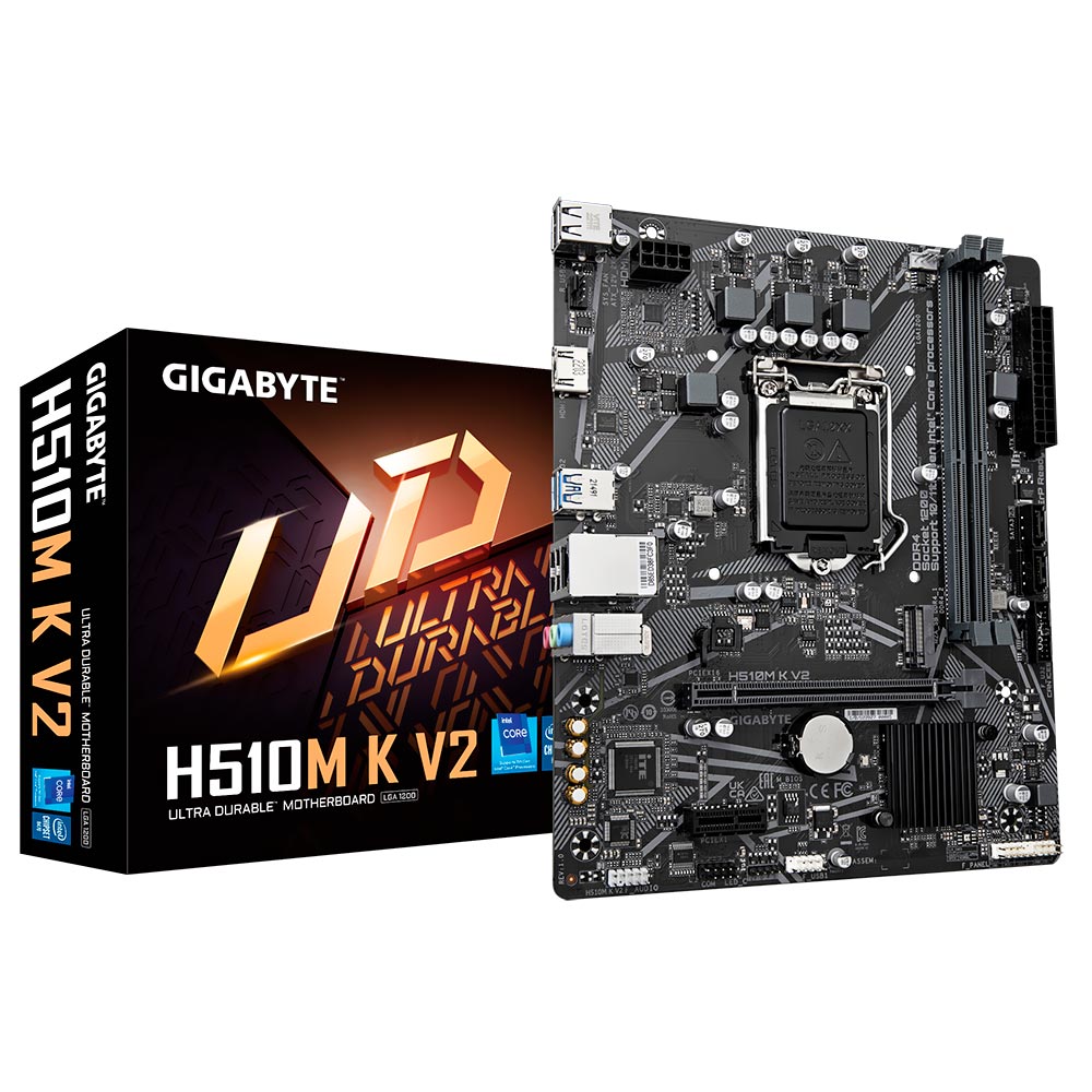 Placa Mãe Gigabyte H510M K V2 Socket LGA 1200 / DDR4