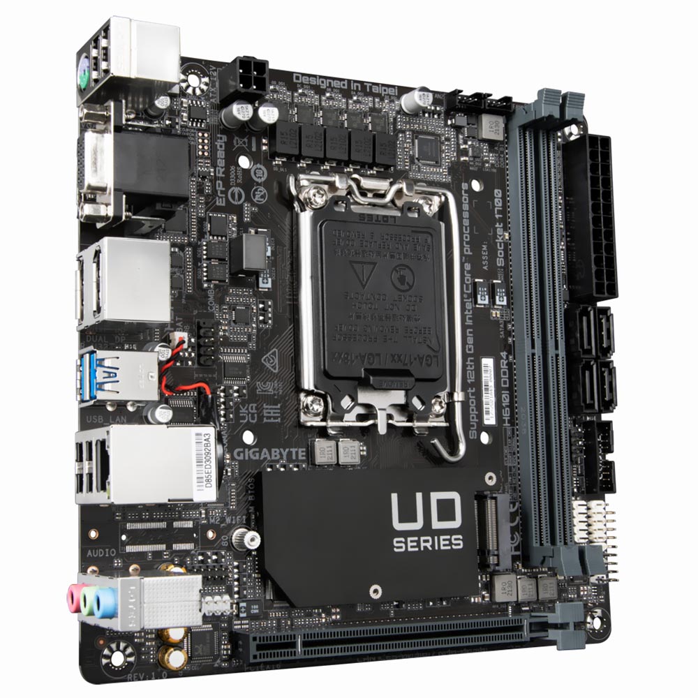 Placa Mãe Gigabyte H610I DDR4 Socket LGA 1700 / DDR4