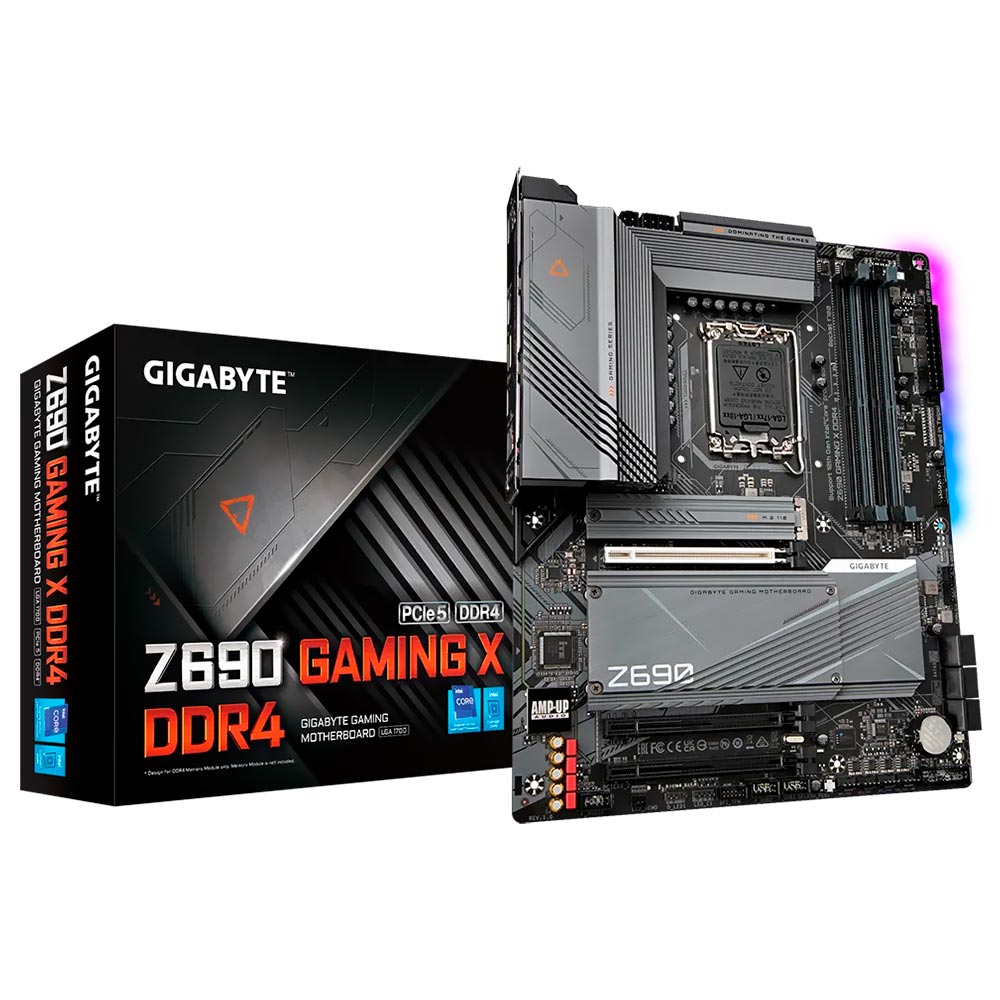 Placa Mãe Gigabyte Z690 Gaming X Socket LGA 1700 / DDR4