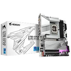 Placa Mãe Gigabyte Z790 AORUS Elite AX ICE Socket LGA 1700 / DDR5