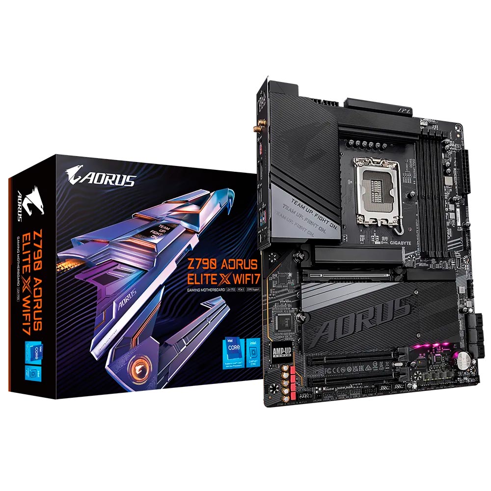 Placa Mãe Gigabyte Z790 AORUS Elite X Wi-Fi 7 Socket LGA 1700 / DDR5