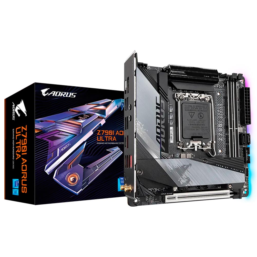 Placa Mãe Gigabyte Z790I AORUS Ultra Socket LGA 1700 / DDR5