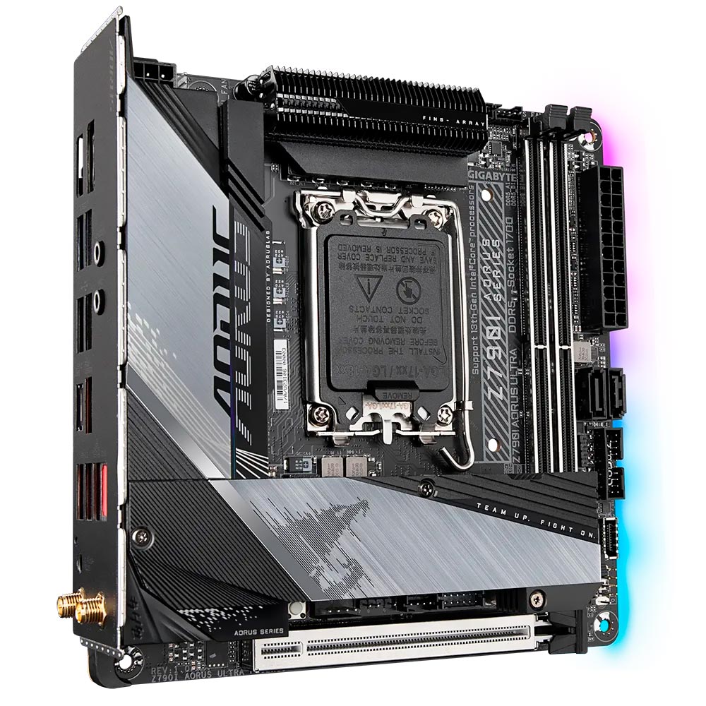 Placa Mãe Gigabyte Z790I AORUS Ultra Socket LGA 1700 / DDR5