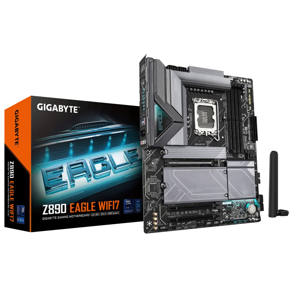 Placa Mãe Gigabyte Z890 Eagle Wi-Fi 7 Socket LGA 1851 / DDR5