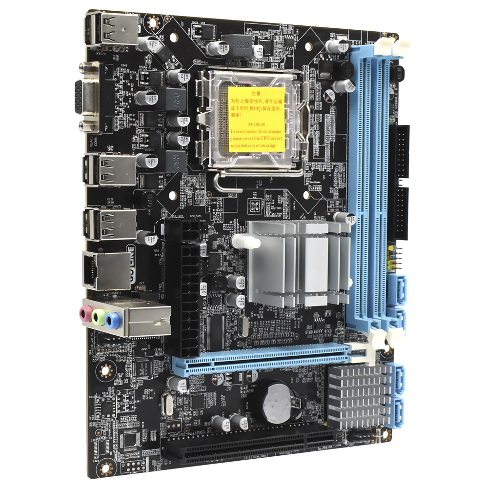 Placa Mãe GoLine GL-G41-MA Socket LGA 775 / VGA / DDR3