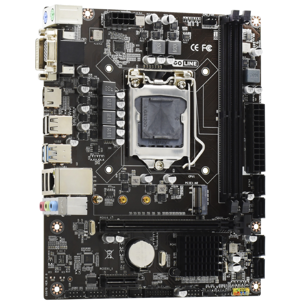 Placa Mãe GoLine GL-H510M-G Socket LGA 1200 / VGA / DDR4