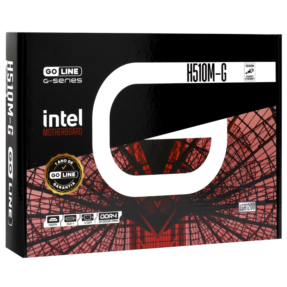 Placa Mãe GoLine GL-H510M-G Socket LGA 1200 / VGA / DDR4