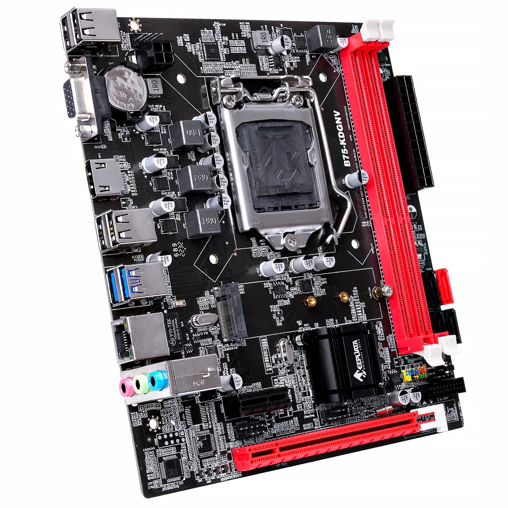 Placa Mãe Keepdata B75-KDGNV Socket LGA 1155 / VGA / DDR3