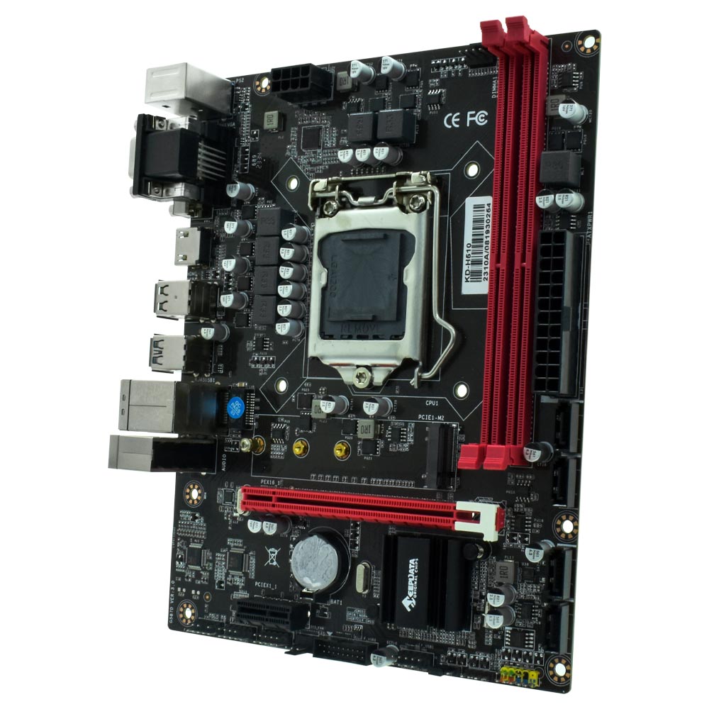 Placa Mãe Keepdata H510-KDGNV Socket LGA 1200 / VGA / DDR4