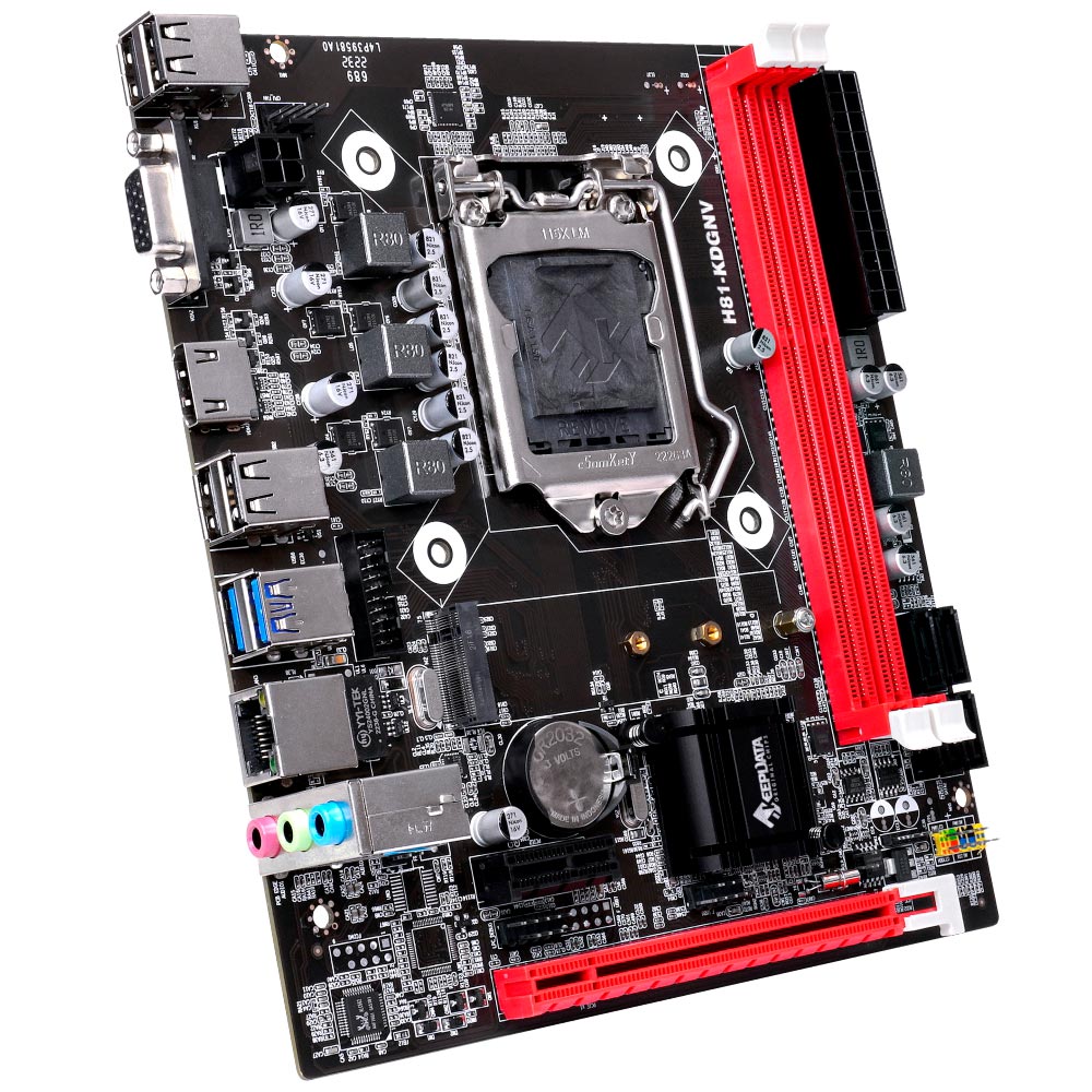 Placa Mãe Keepdata H81-KDGNV Socket LGA 1150 / VGA / DDR3