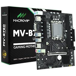 Placa Mãe Macrovip MV-B760 Socket LGA 1700 / VGA / DDR5