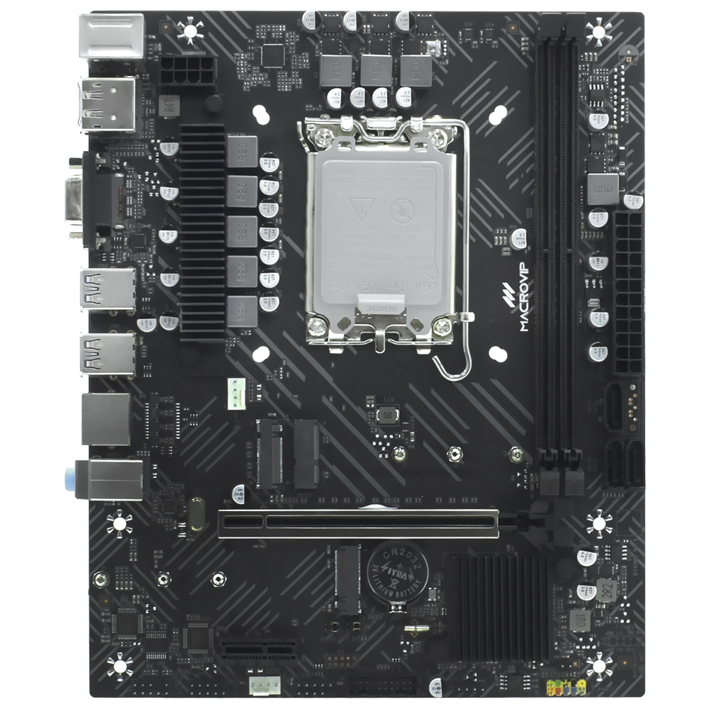 Placa Mãe Macrovip MV-B760 Socket LGA 1700 / VGA / DDR5