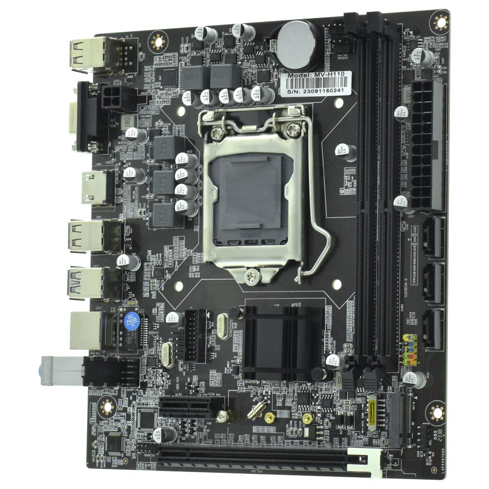 Placa Mãe Macrovip MV-H110 Socket LGA 1151 / VGA / DDR4