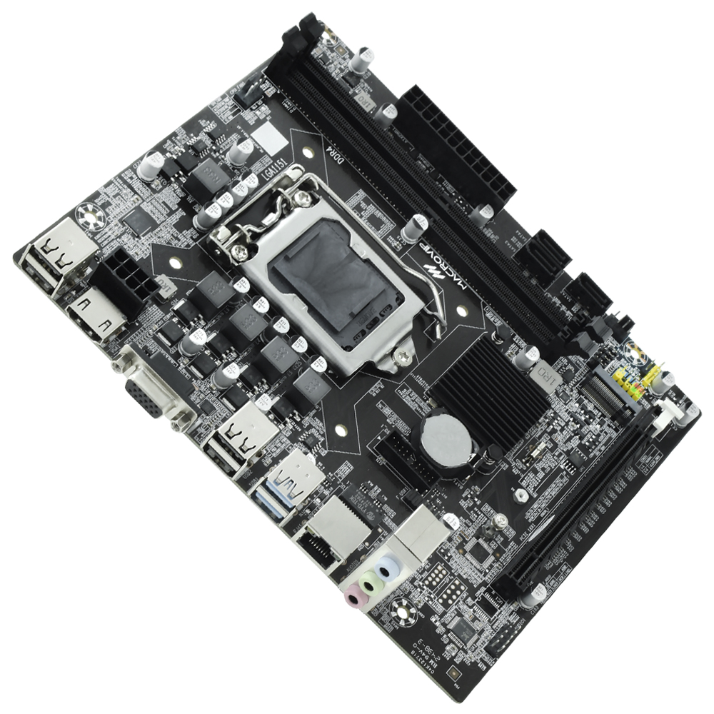 Placa Mãe Macrovip MV-H310 Socket LGA 1151 / VGA / DDR4
