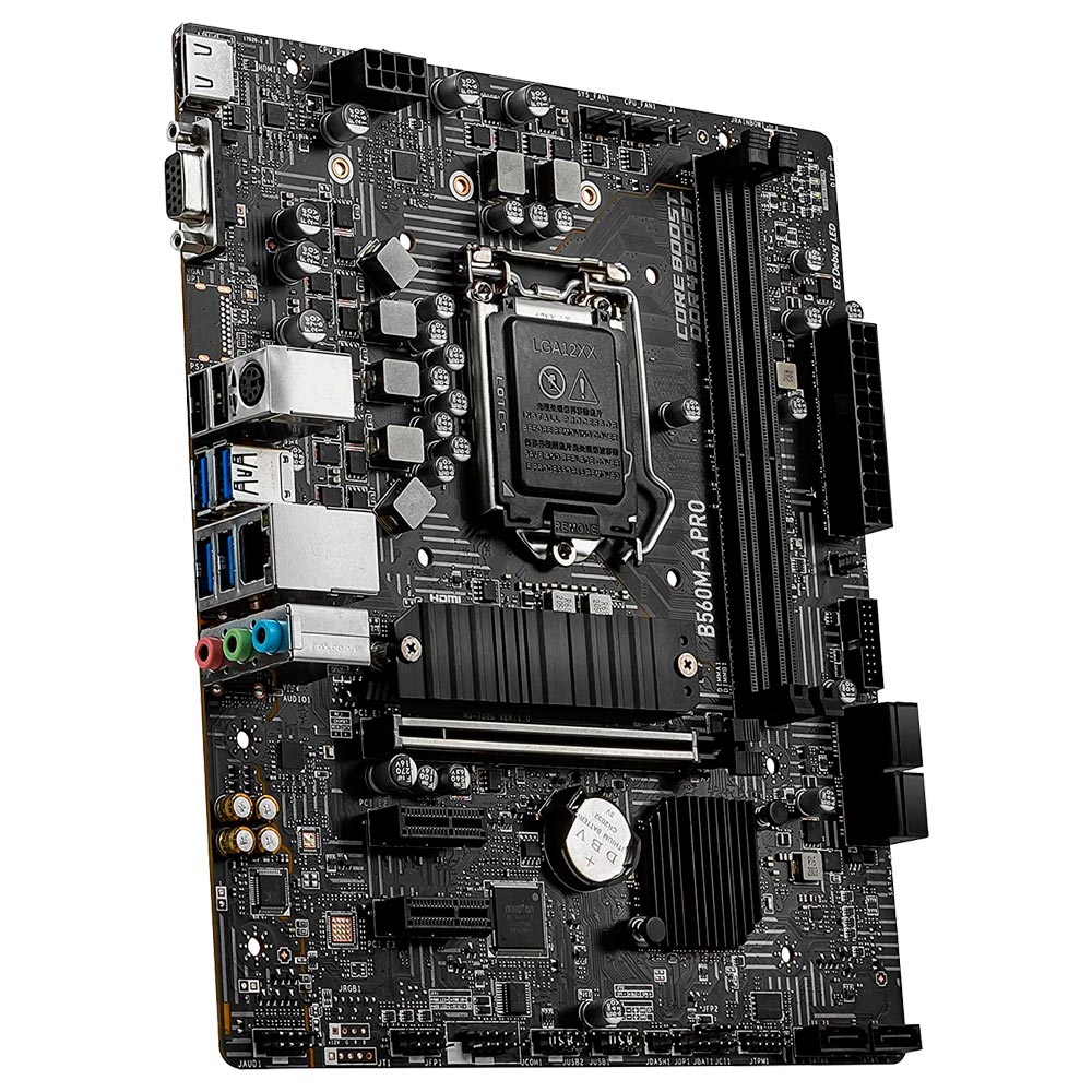 Placa Mãe MSI B560M-A Pro Series Socket LGA 1200 / VGA / DDR4  