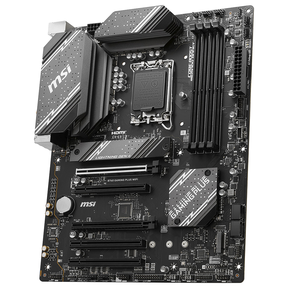 Placa Mãe MSI B760 Gaming Plus Wi-Fi Socket LGA 1700 / DDR5