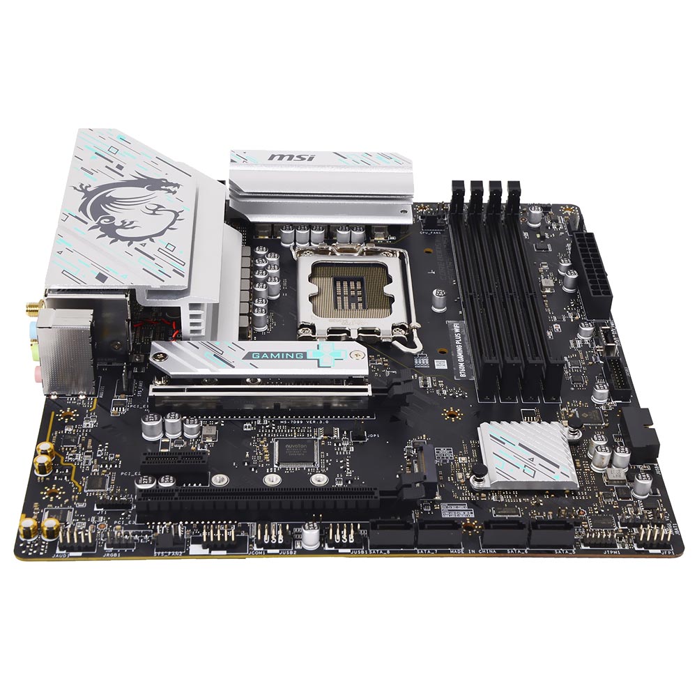 Placa Mãe MSI B760M Gaming Plus Wi-Fi Socket LGA 1700 / DDR5