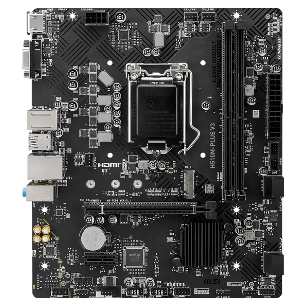 Placa Mãe MSI H510M Plus II Socket LGA 1200 / DDR4