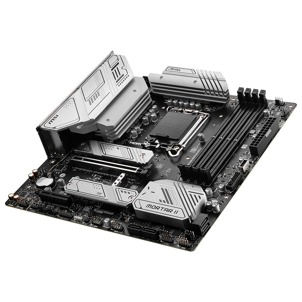 Placa Mãe MSI MAG B760M Mortar Wi-Fi II Socket LGA 1700 / DDR5