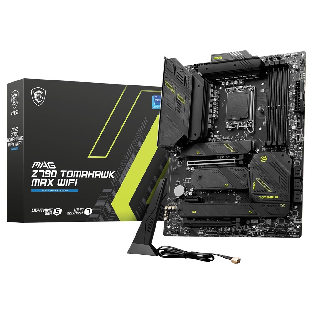 Placa Mãe MSI MAG Z790 Tomahawk Max Wi-Fi Socket LGA 1700 / DDR5