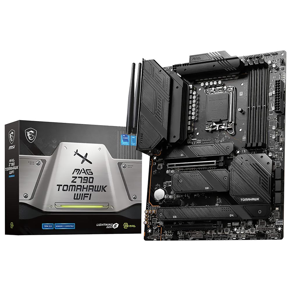 Placa Mãe MSI MAG Z790 Tomahawk Wi-Fi Socket LGA 1700 / DDR5