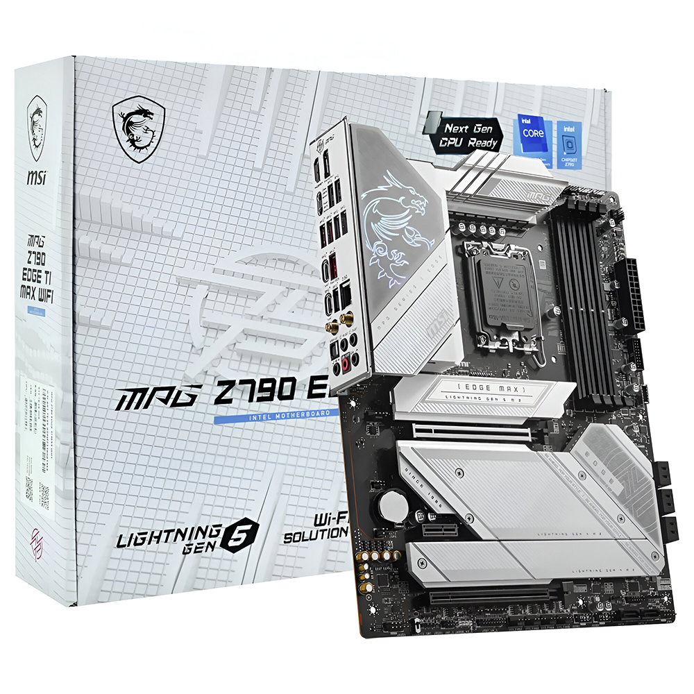 Placa Mãe MSI MPG Z790 Edge Ti Max Wi-Fi LGA 1700 / DDR5