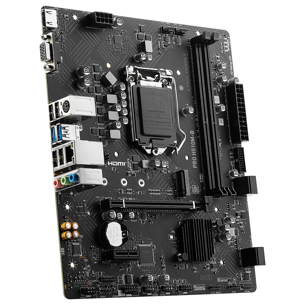 Placa Mãe MSI Pro H510M-B Socket LGA 1200 / VGA / DDR4