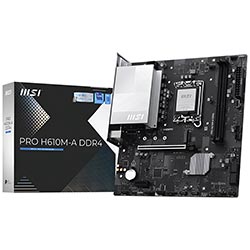 Placa Mãe MSI Pro H610M-A DDR4 Socket LGA 1700 / DDR4
