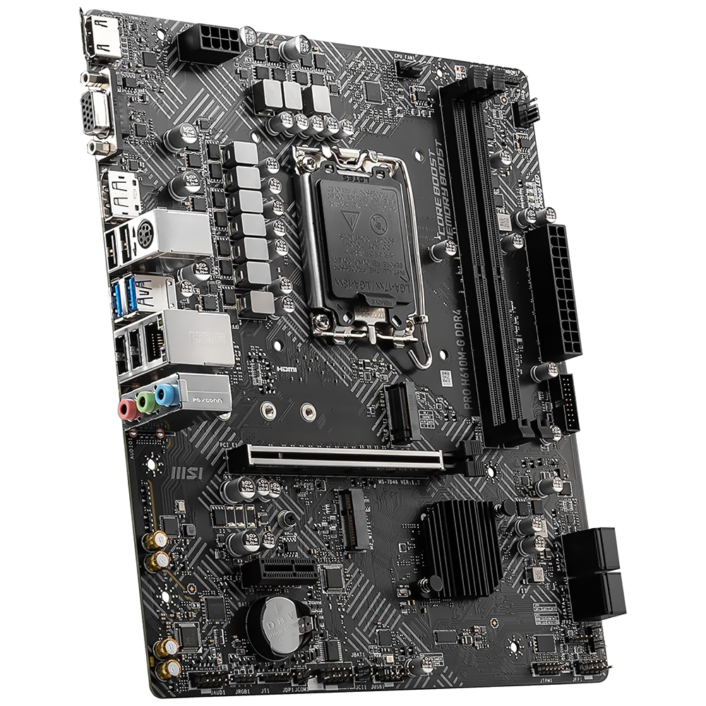 Placa Mãe MSI Pro H610M-G DDR4 Socket LGA 1700 / VGA / DDR4