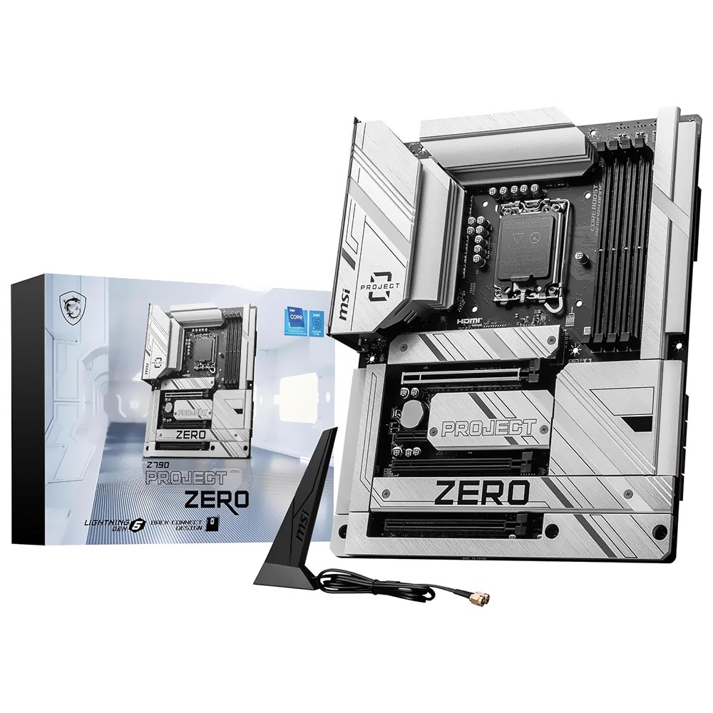 Placa Mae MSI Z790 Project Zero Socket LGA 1700 / DDR5