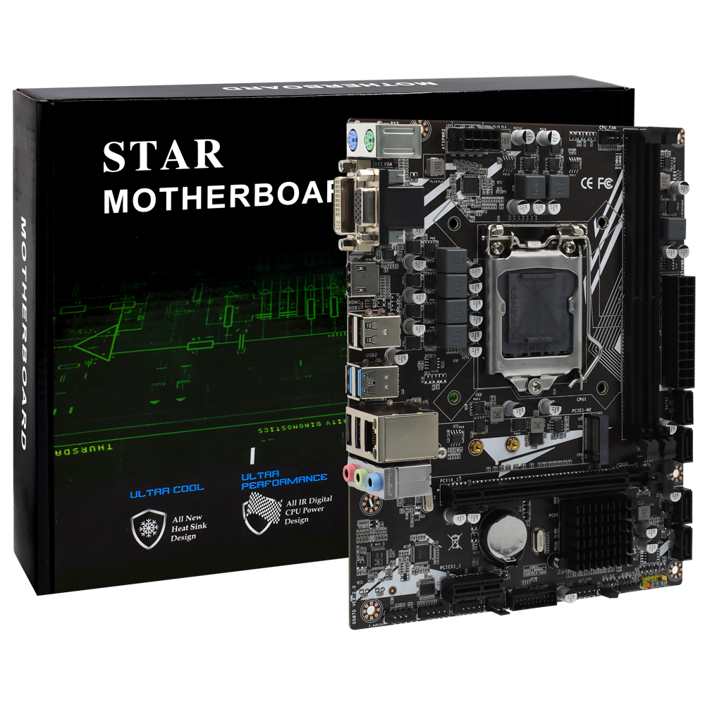 Placa Mãe STAR TG-H510G587 Socket LGA 1200 / VGA / DDR4