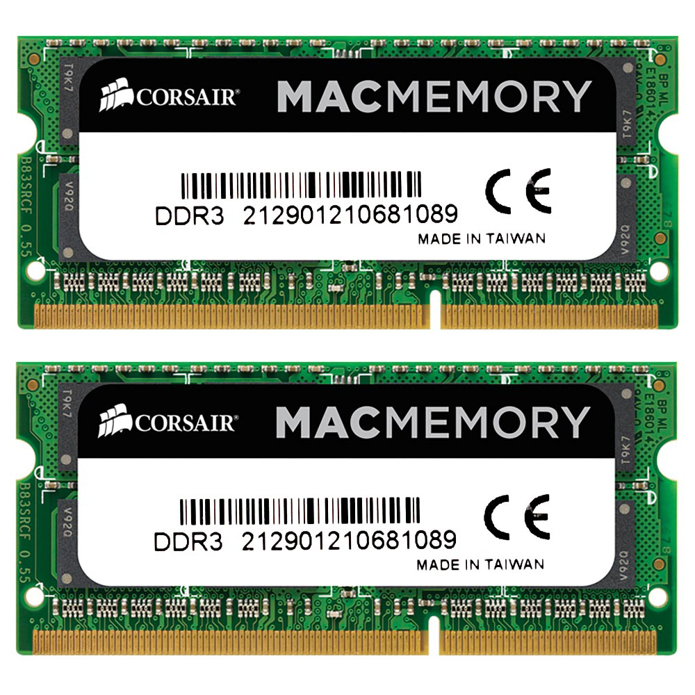 Memória RAM para MacBook Corsair DDR3L 16GB 1600MHz - CMSA16GX3M2A1600C11