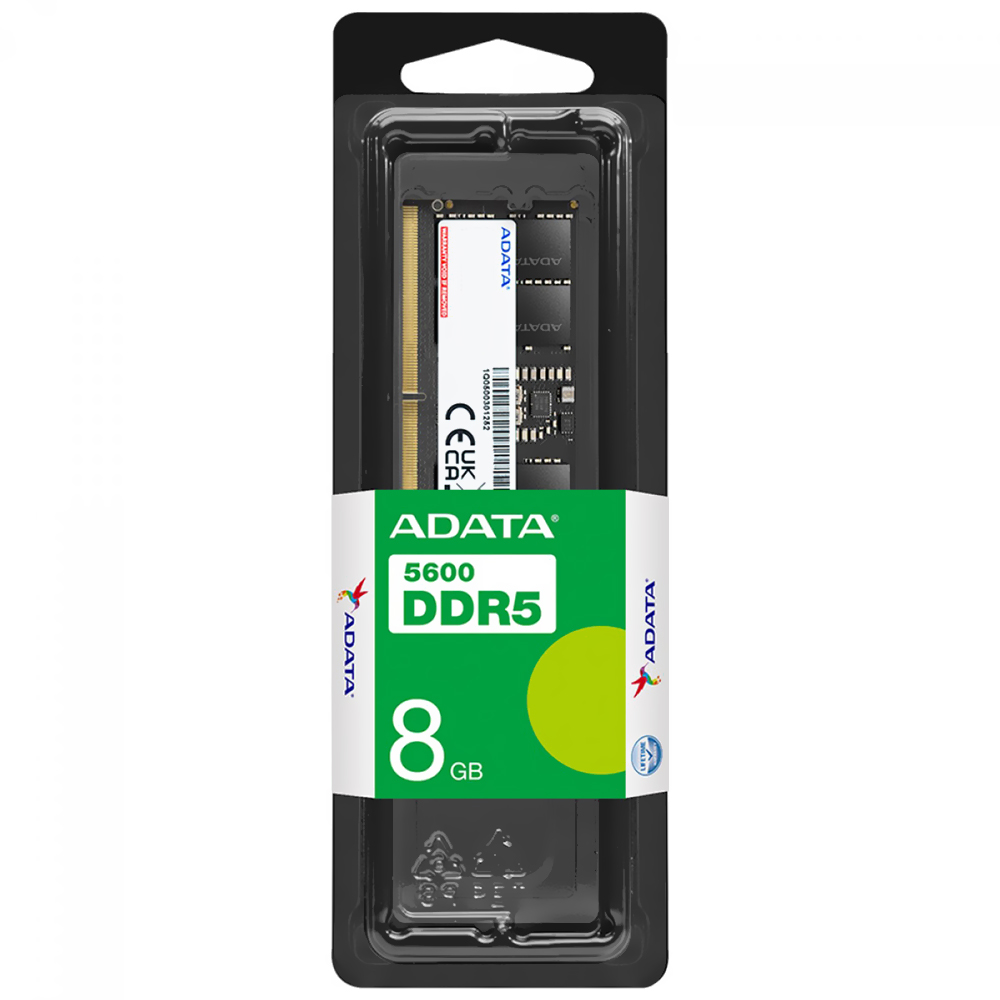 Memória RAM para Notebook ADATA DDR5 8GB 5600MHz - AD5S56008G-S