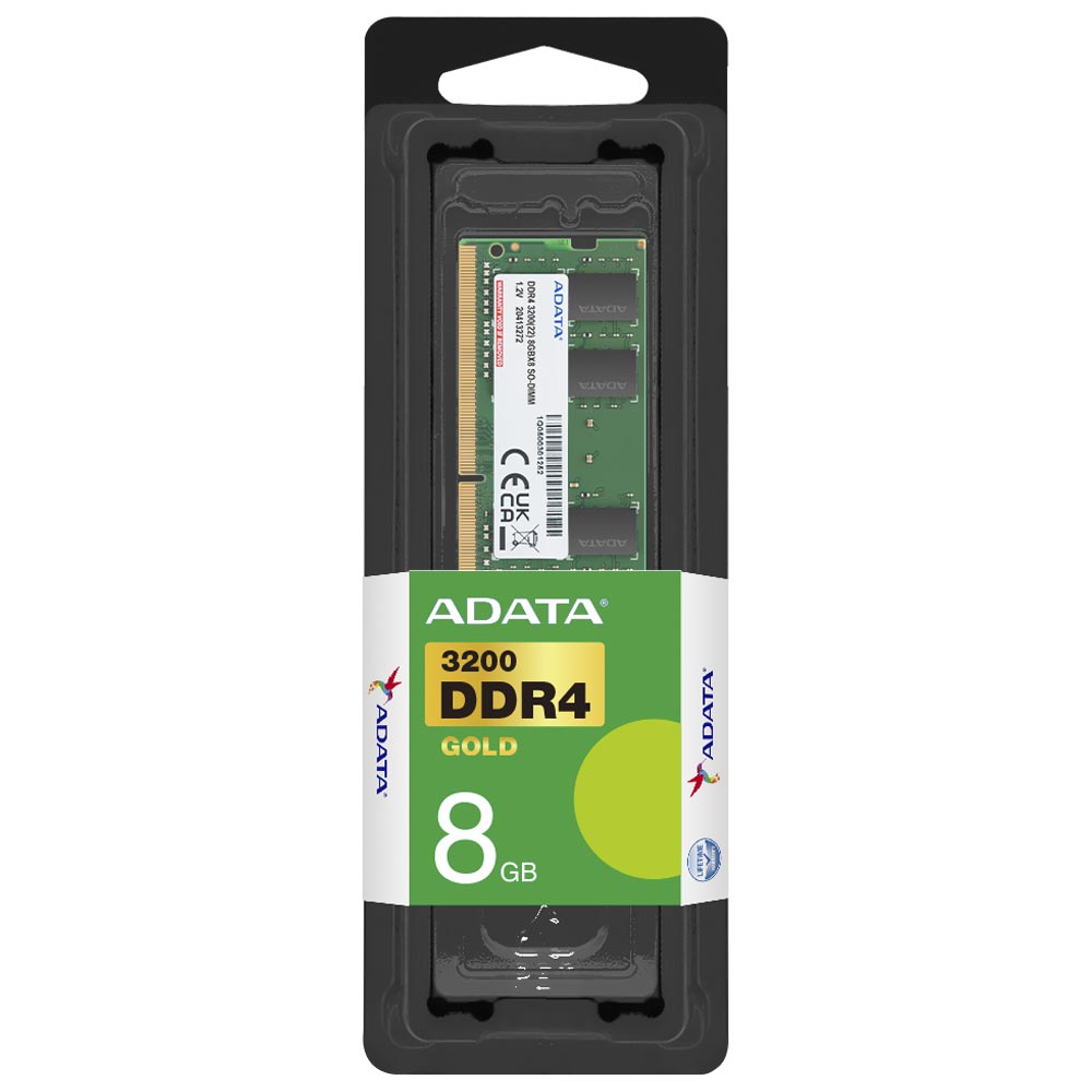 Memória RAM para Notebook ADATA Gold DDR4 8GB 3200MHz - GD4S320038G-SSS