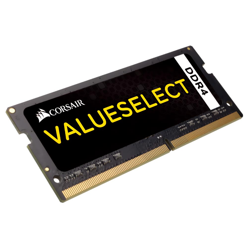 Memória RAM para Notebook Corsair Value Select DDR4 8GB 2133MHz - CMSO8GX4M1A2133C15 